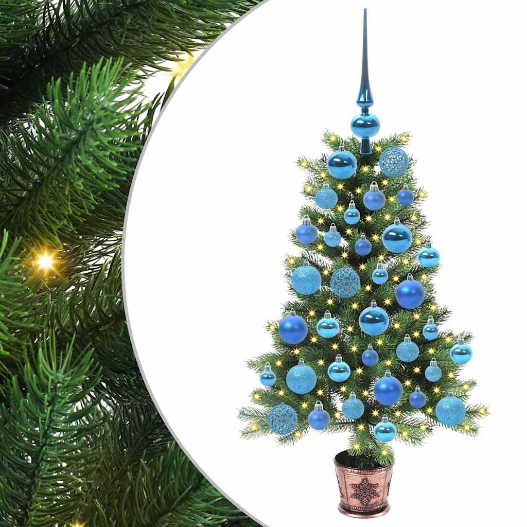VidaXL Weihnachtsbaum mit 150 LEDs mit Standard grün 90 cm PE