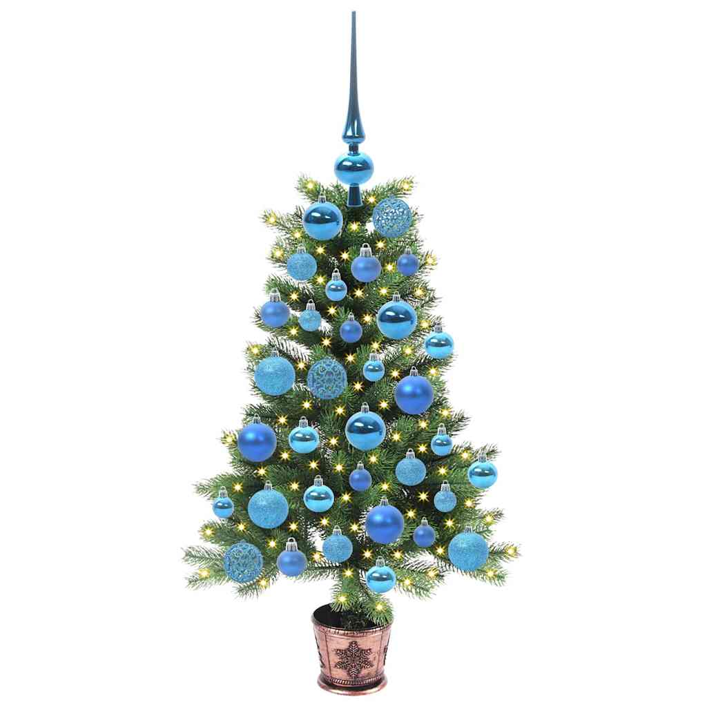VidaXL Weihnachtsbaum mit 150 LEDs mit Standard grün 90 cm PE