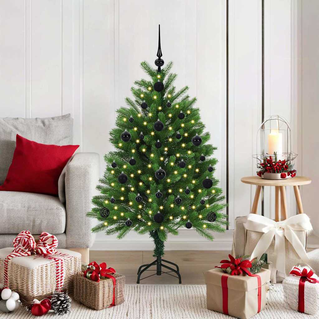 VidaXL Weihnachtsbaum mit 150 LEDs mit Standard-Grün 120 cm PE