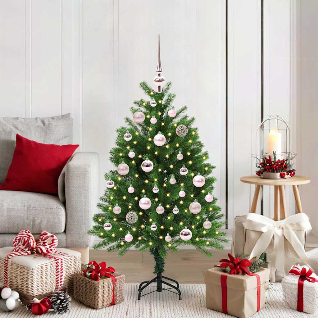 VidaXL Weihnachtsbaum mit 150 LEDs mit Standard-Grün 120 cm PE