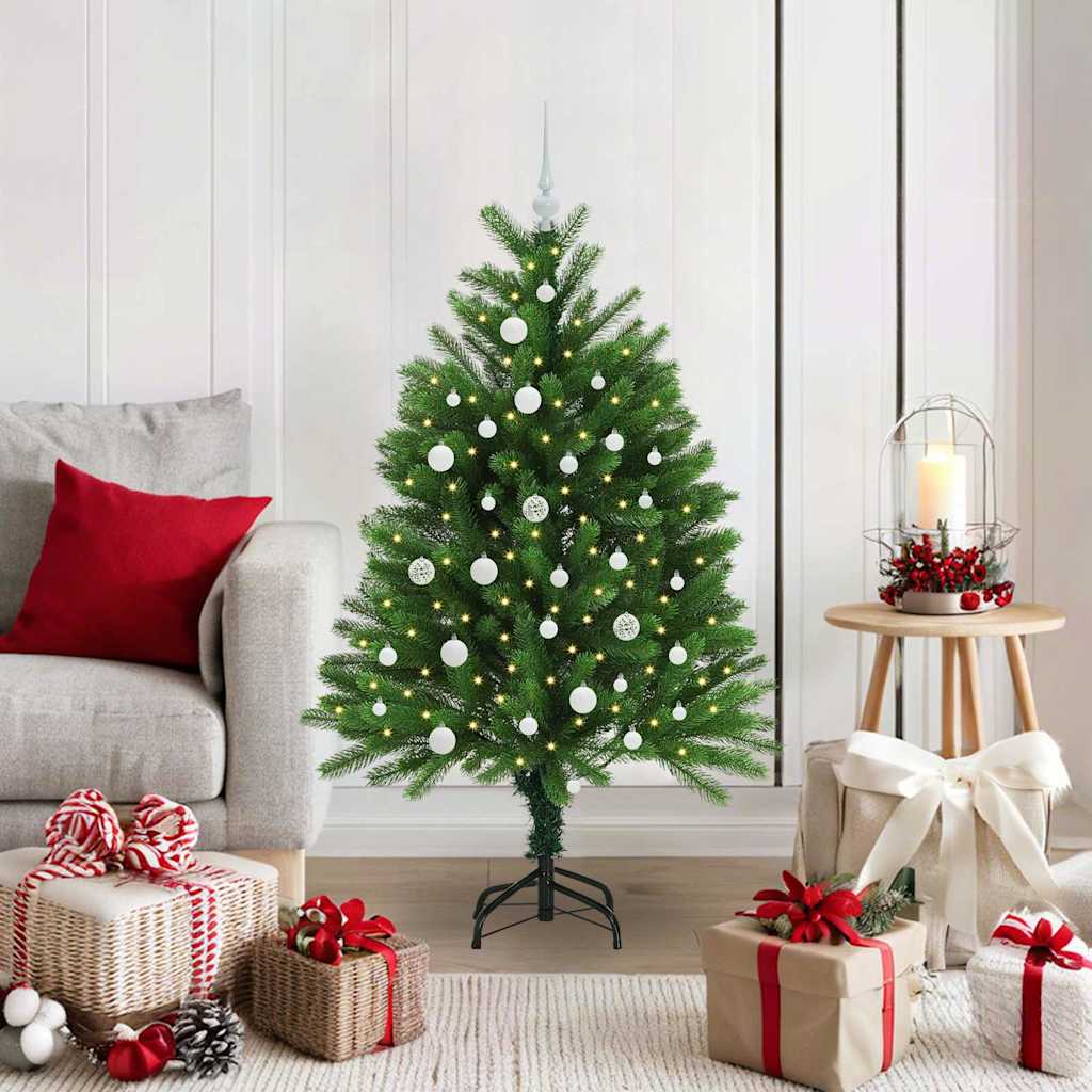 VidaXL Weihnachtsbaum mit 150 LEDs mit Standard-Grün 120 cm PE