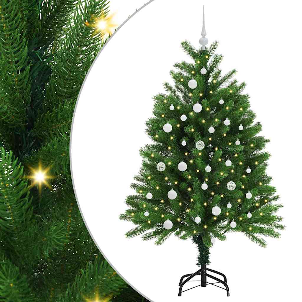 VidaXL Weihnachtsbaum mit 150 LEDs mit Standard-Grün 120 cm PE