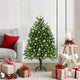 VidaXL Weihnachtsbaum mit 150 LEDs mit Standard-Grün 120 cm PE