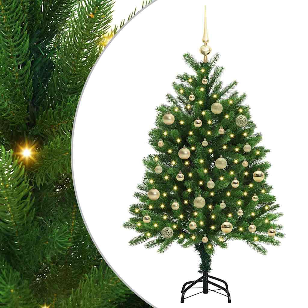 VidaXL Weihnachtsbaum mit 150 LEDs mit Standard-Grün 120 cm PE
