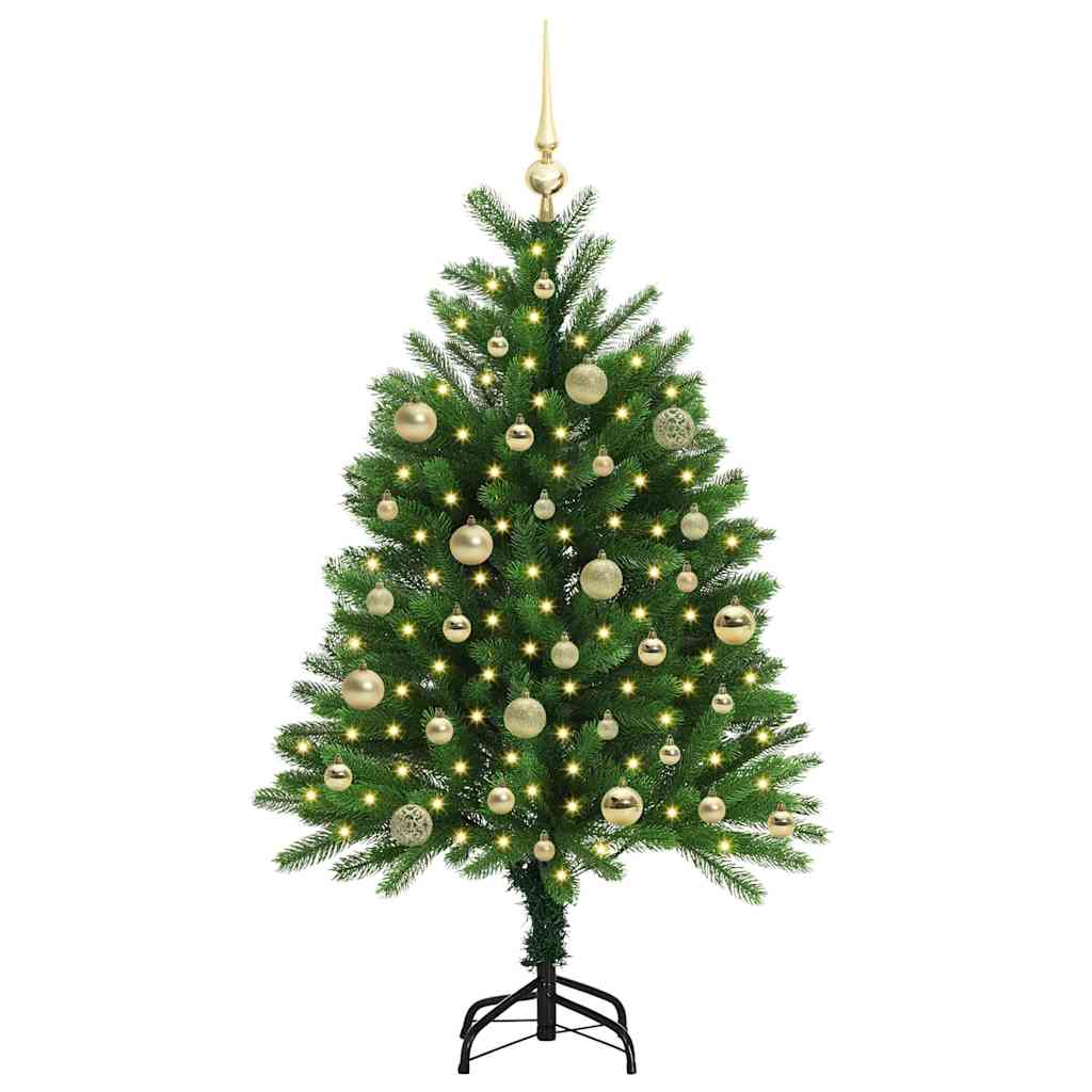 VidaXL Weihnachtsbaum mit 150 LEDs mit Standard-Grün 120 cm PE