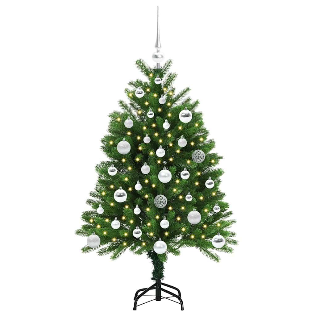 VidaXL Weihnachtsbaum mit 150 LEDs mit Standard-Grün 120 cm PE