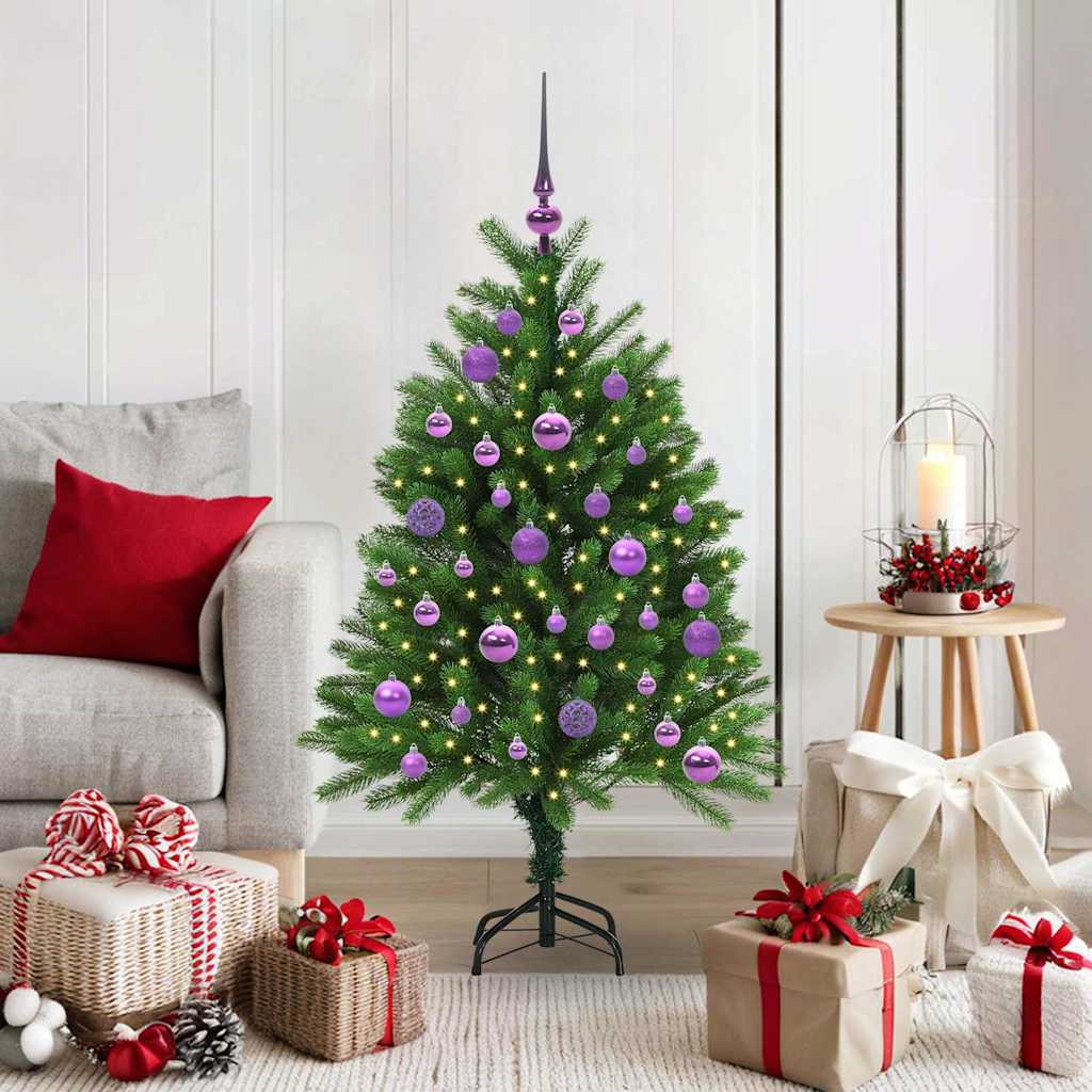 VidaXL Weihnachtsbaum mit 150 LEDs mit Standard-Grün 120 cm PE
