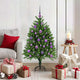 VidaXL Weihnachtsbaum mit 150 LEDs mit Standard-Grün 120 cm PE