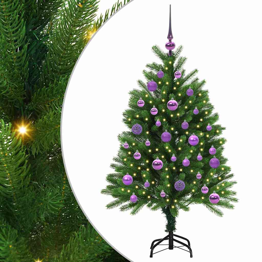 VidaXL Weihnachtsbaum mit 150 LEDs mit Standard-Grün 120 cm PE