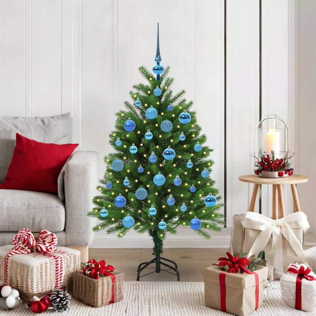 VidaXL Weihnachtsbaum mit 150 LEDs mit Standard-Grün 120 cm PE