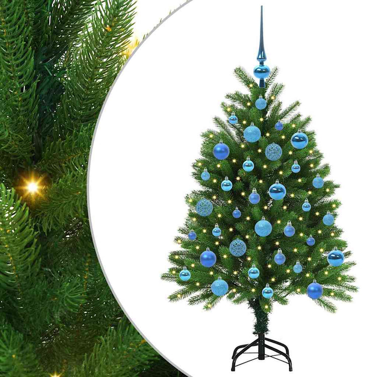 VidaXL Weihnachtsbaum mit 150 LEDs mit Standard-Grün 120 cm PE
