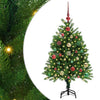VidaXL Weihnachtsbaum mit 150 LEDs mit Standard-Grün 120 cm PE