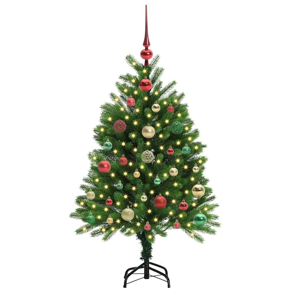 VidaXL Weihnachtsbaum mit 150 LEDs mit Standard-Grün 120 cm PE