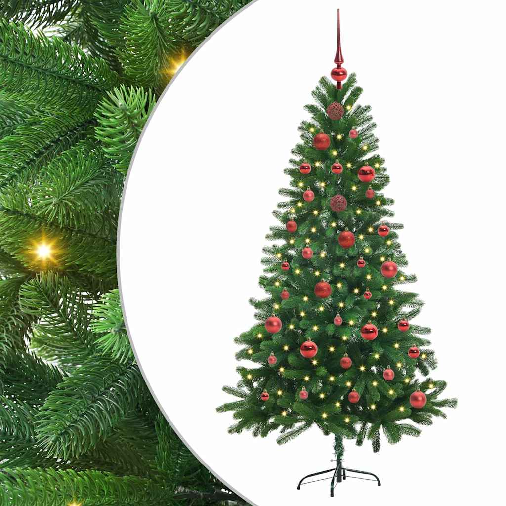 VidaXL Weihnachtsbaum mit 150 LEDs mit Standard-Grün 150 cm PE