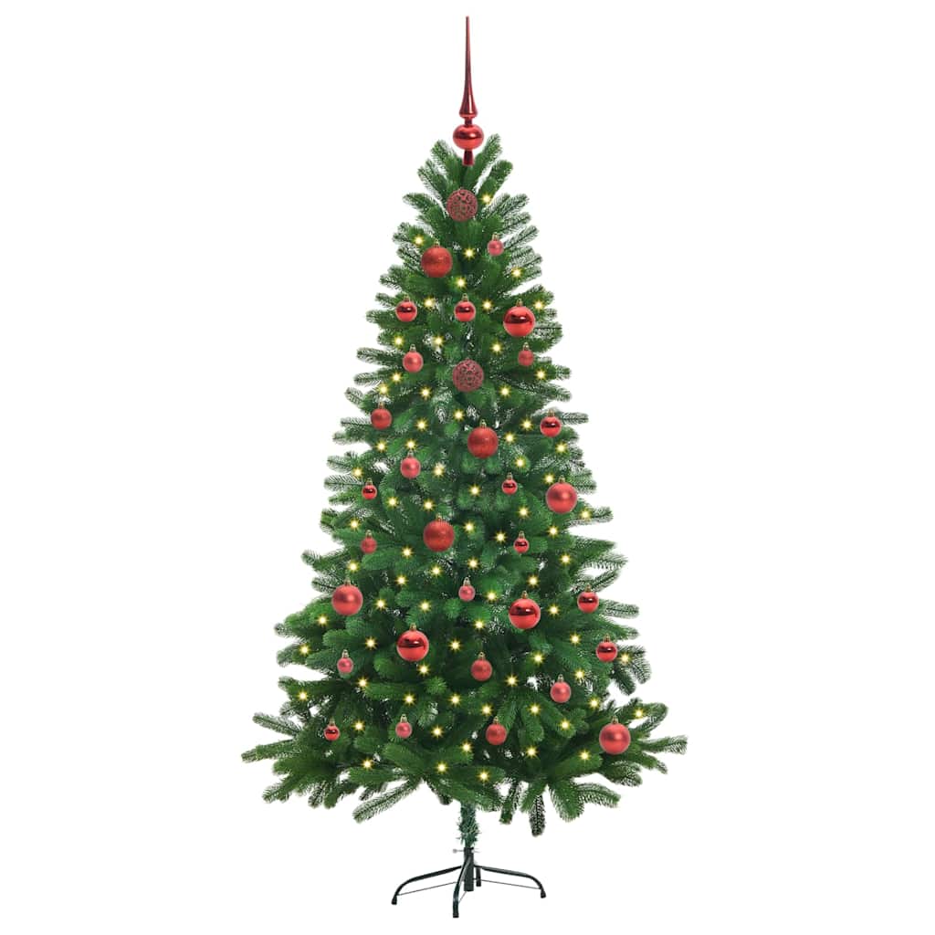 VidaXL Weihnachtsbaum mit 150 LEDs mit Standard-Grün 150 cm PE