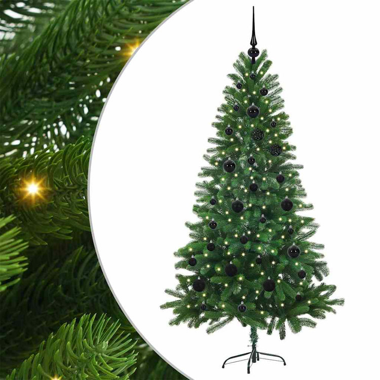 VidaXL Weihnachtsbaum mit 150 LEDs mit Standard-Grün 150 cm PE