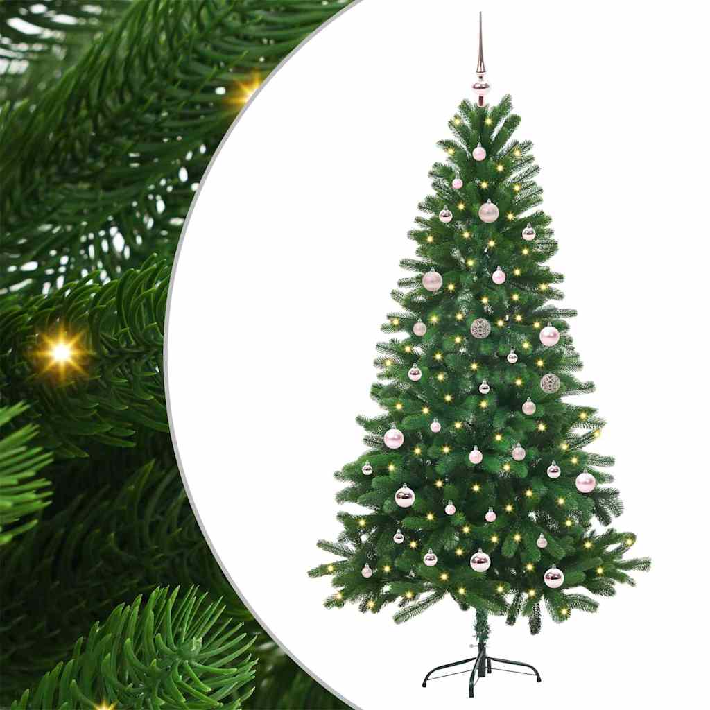 VidaXL Weihnachtsbaum mit 150 LEDs mit Standard-Grün 150 cm PE