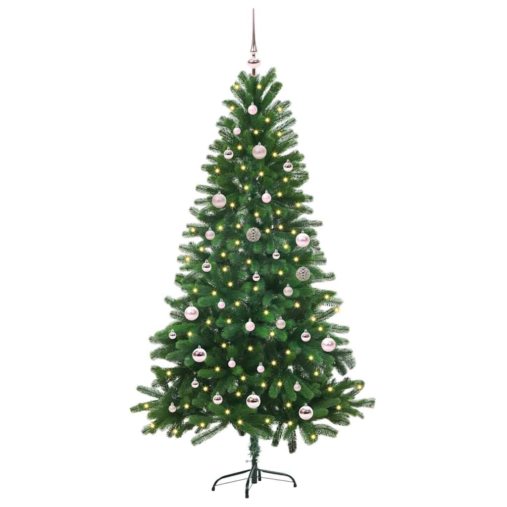 VidaXL Weihnachtsbaum mit 150 LEDs mit Standard-Grün 150 cm PE