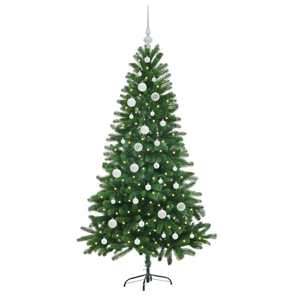 VidaXL Weihnachtsbaum mit 150 LEDs mit Standard-Grün 150 cm PE
