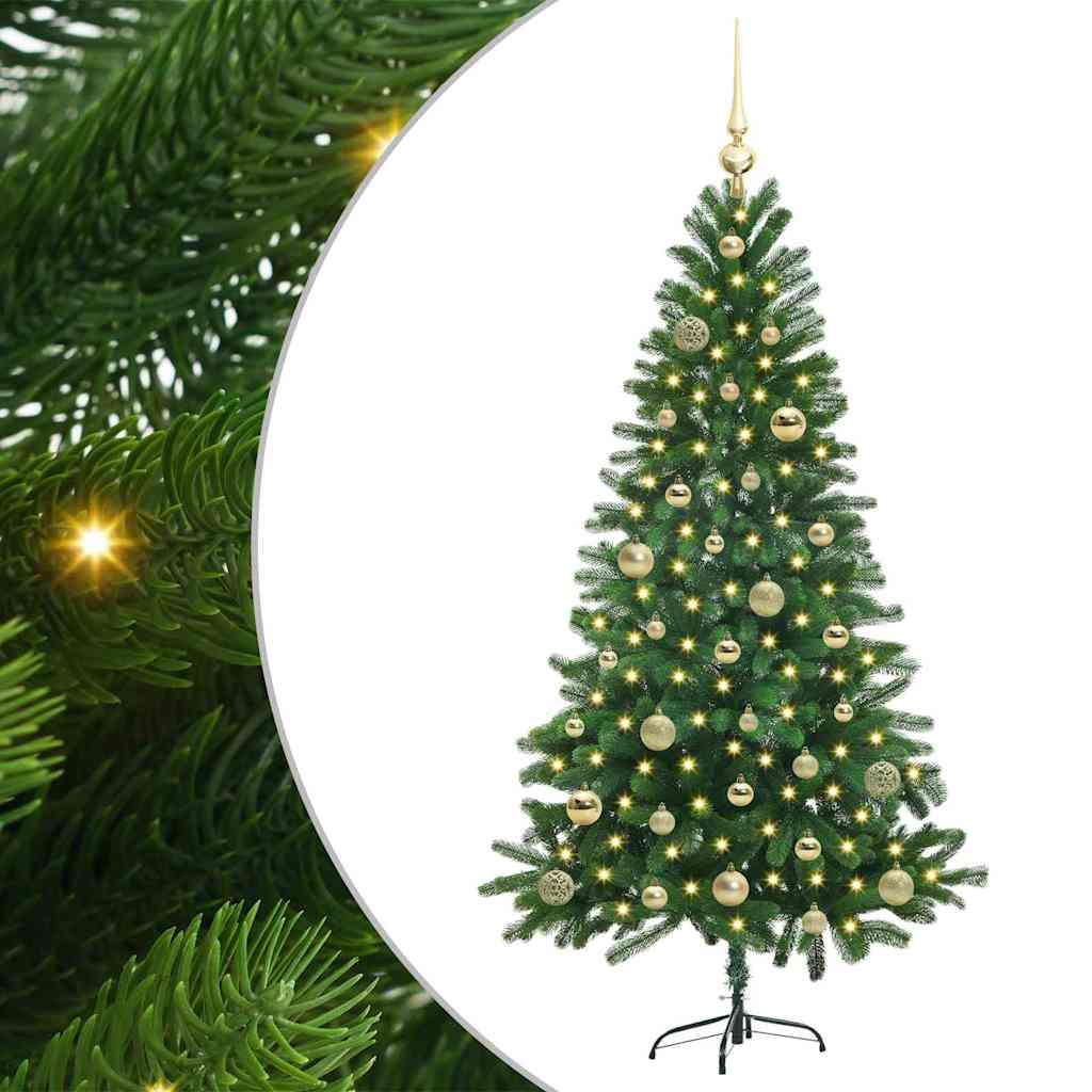 VidaXL Weihnachtsbaum mit 150 LEDs mit Standard-Grün 150 cm PE