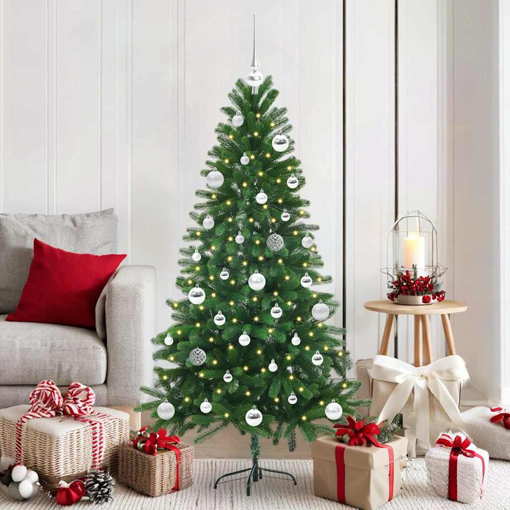 VidaXL Weihnachtsbaum mit 150 LEDs mit Standard-Grün 150 cm PE