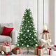 VidaXL Weihnachtsbaum mit 150 LEDs mit Standard-Grün 150 cm PE