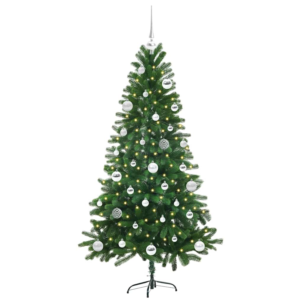VidaXL Weihnachtsbaum mit 150 LEDs mit Standard-Grün 150 cm PE