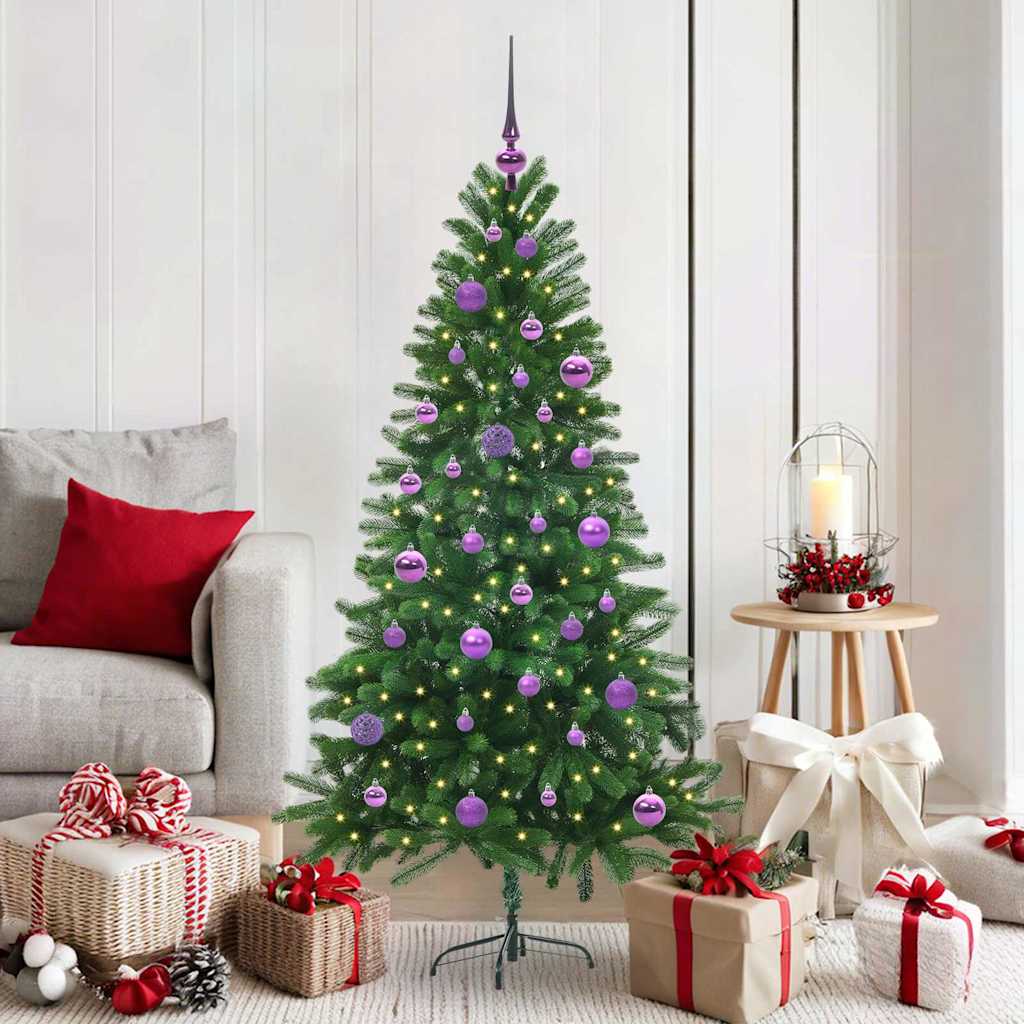 VidaXL Weihnachtsbaum mit 150 LEDs mit Standard-Grün 150 cm PE