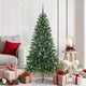 VidaXL Weihnachtsbaum mit 150 LEDs mit Standard-Grün 150 cm PE