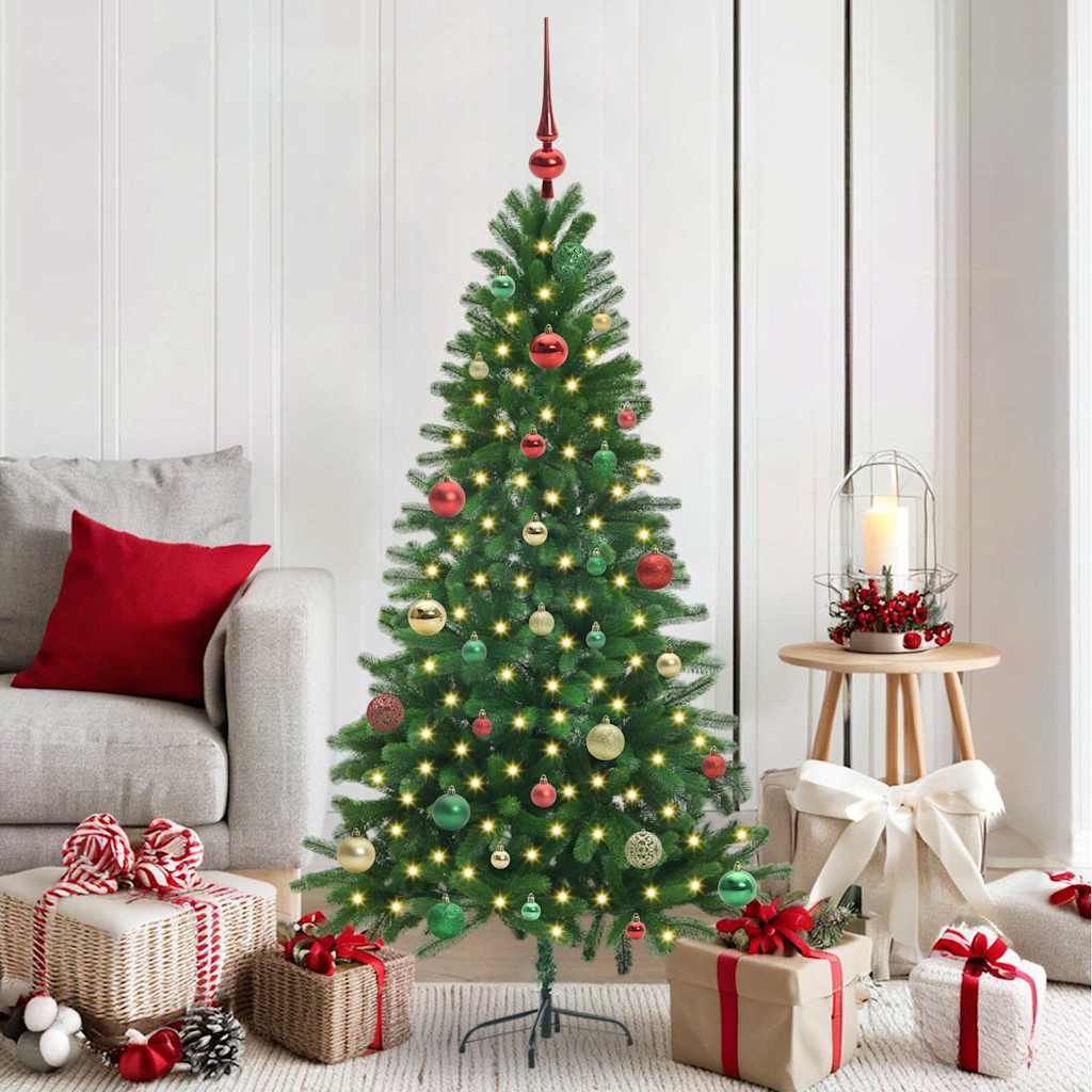 VidaXL Weihnachtsbaum mit 150 LEDs mit Standard-Grün 150 cm PE