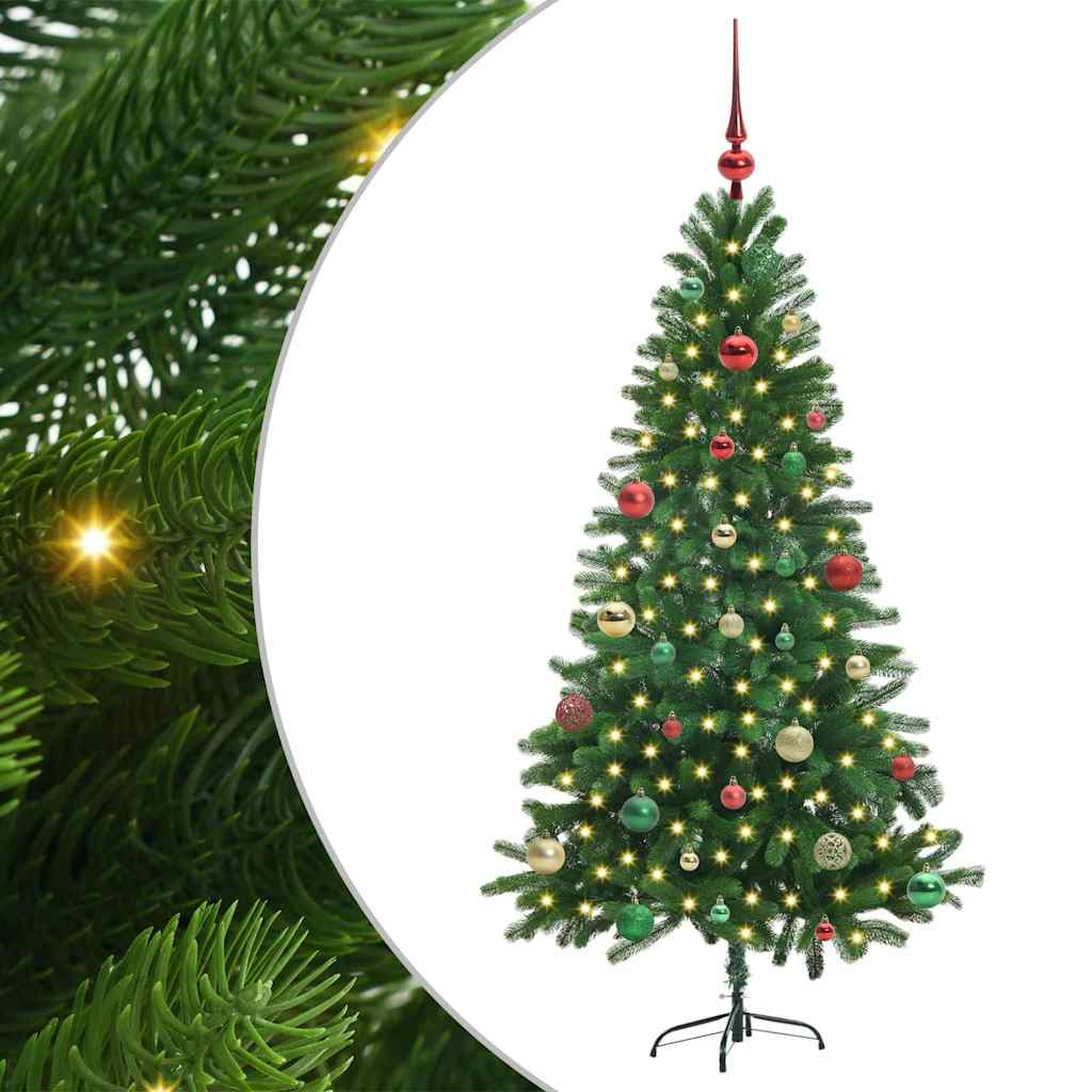 VidaXL Weihnachtsbaum mit 150 LEDs mit Standard-Grün 150 cm PE