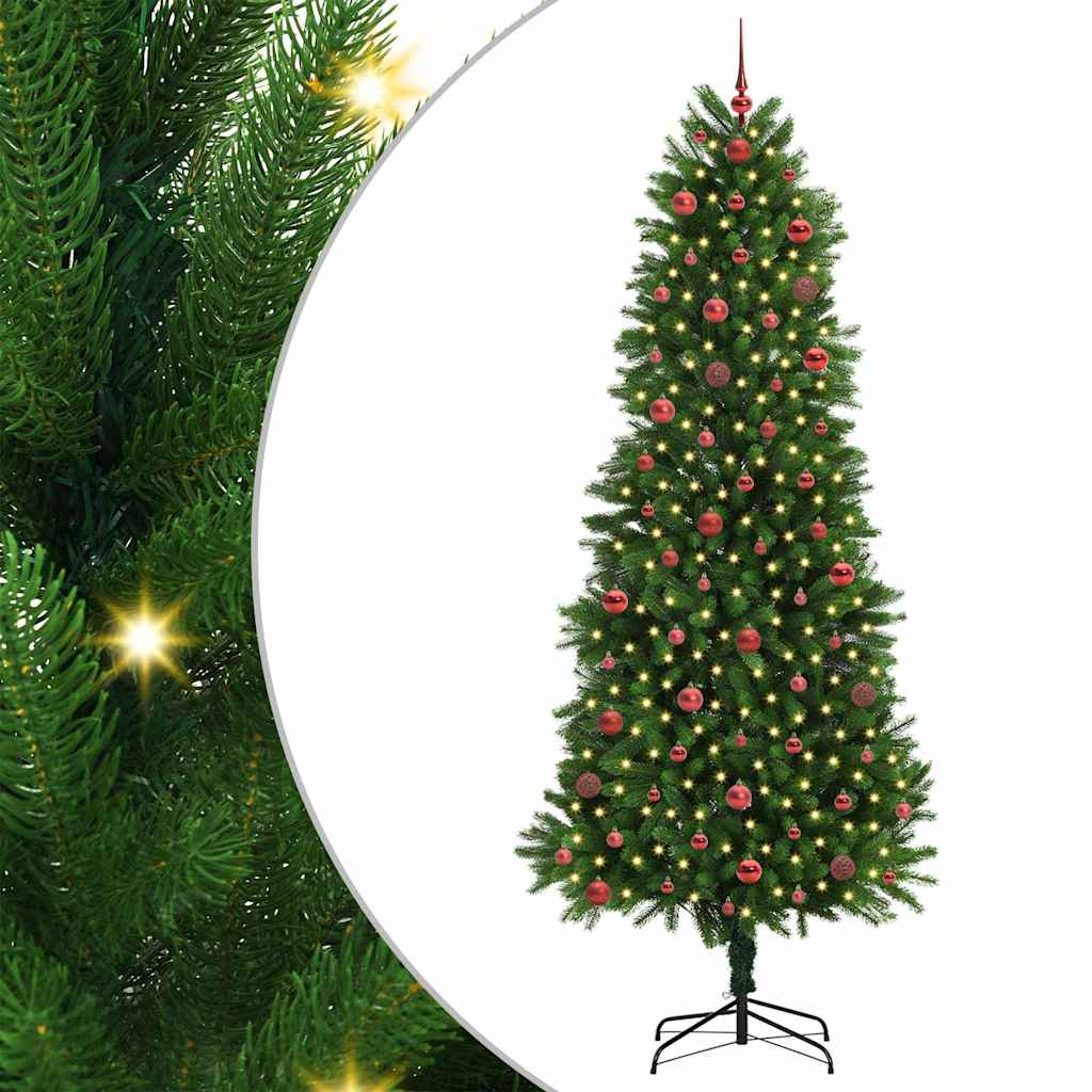 VidaXL Weihnachtsbaum mit 300 LEDs mit Standard grün 240 cm PE