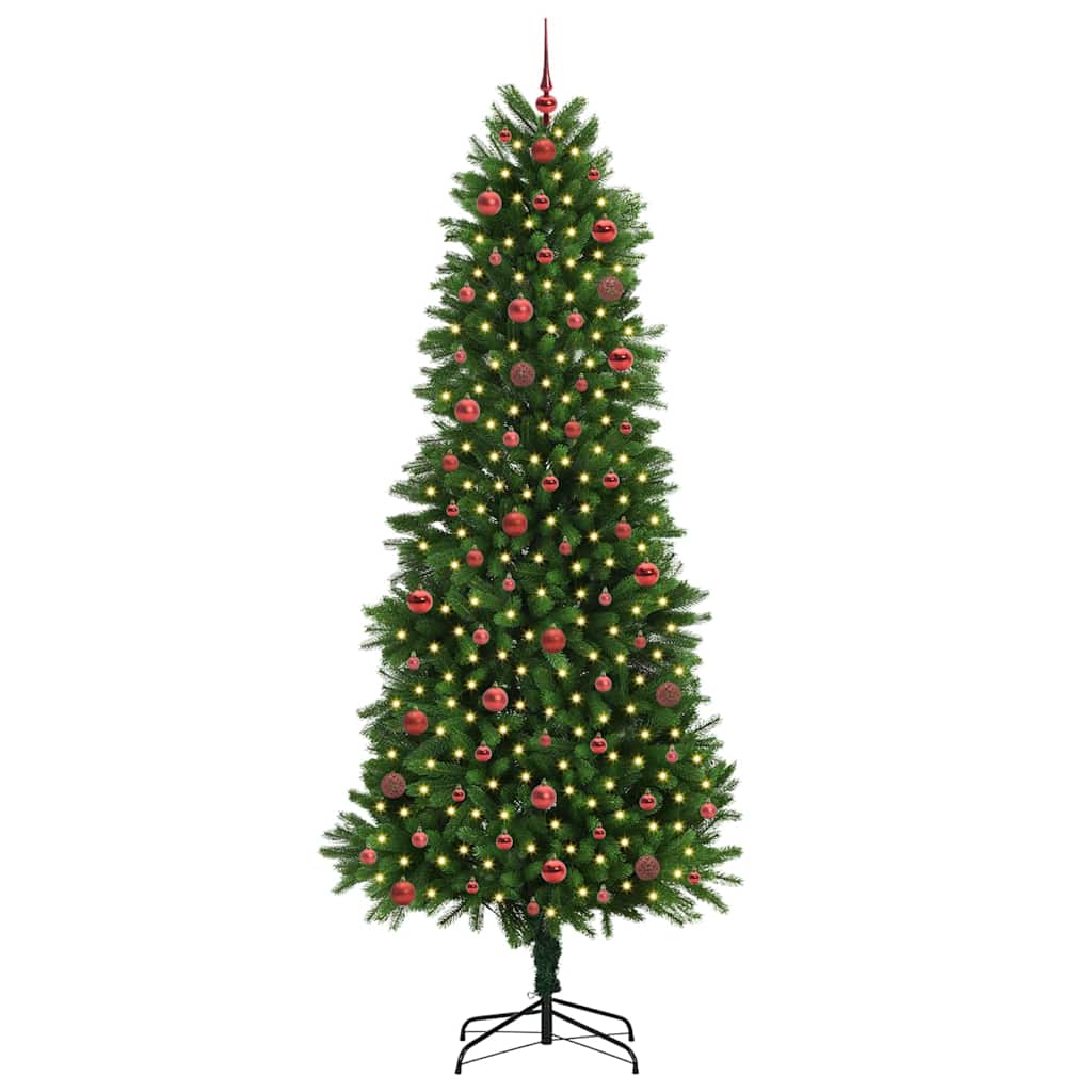 VidaXL Weihnachtsbaum mit 300 LEDs mit Standard grün 240 cm PE