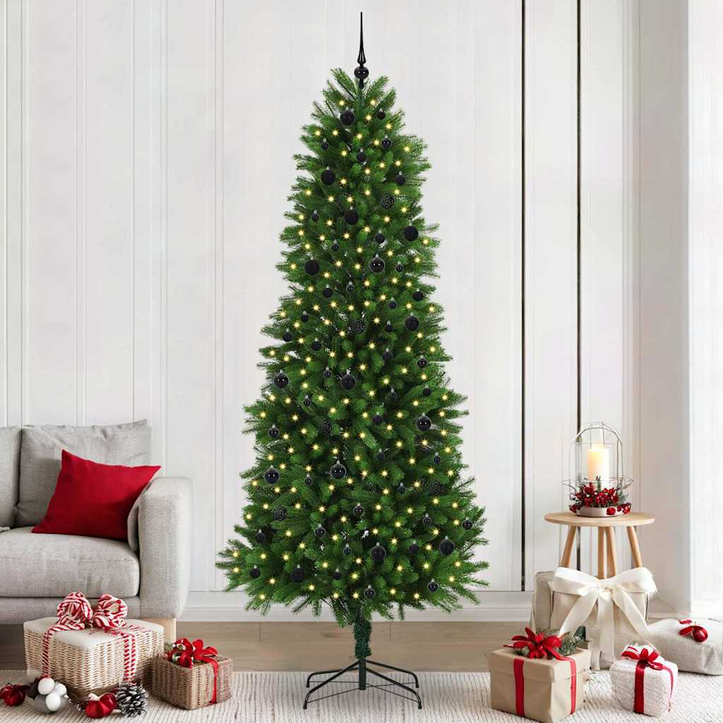 VidaXL Weihnachtsbaum mit 300 LEDs mit Standard grün 240 cm PE