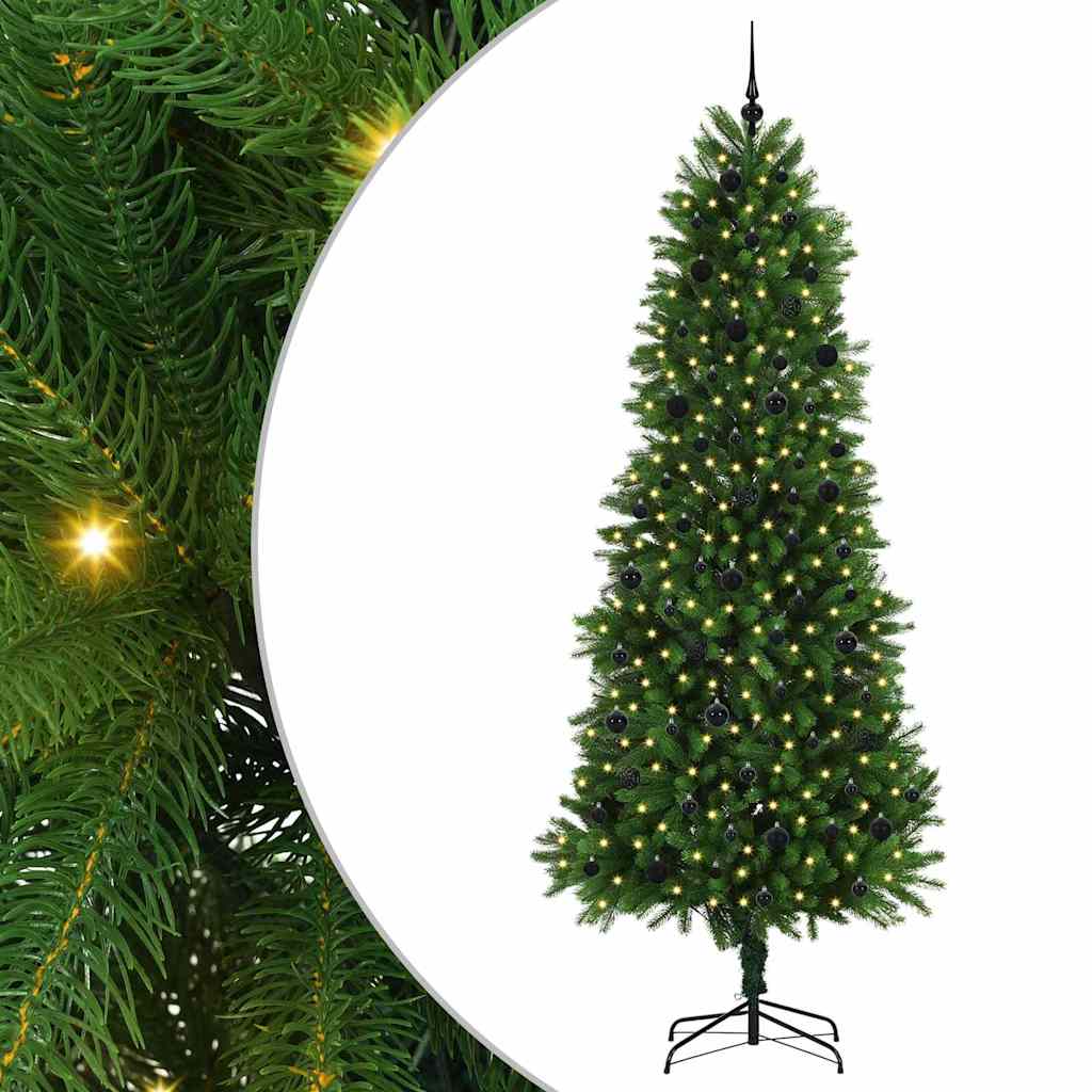 VidaXL Weihnachtsbaum mit 300 LEDs mit Standard grün 240 cm PE