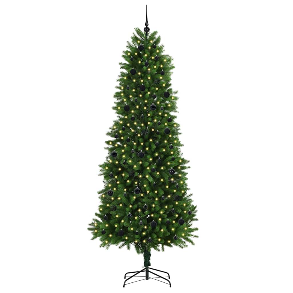 VidaXL Weihnachtsbaum mit 300 LEDs mit Standard grün 240 cm PE