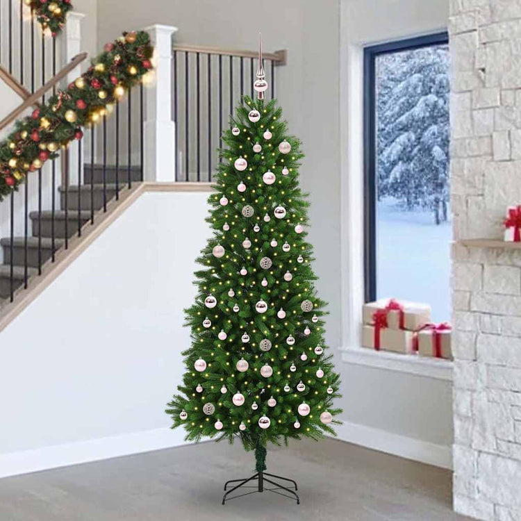 VidaXL Weihnachtsbaum mit 300 LEDs mit Standard grün 240 cm PE