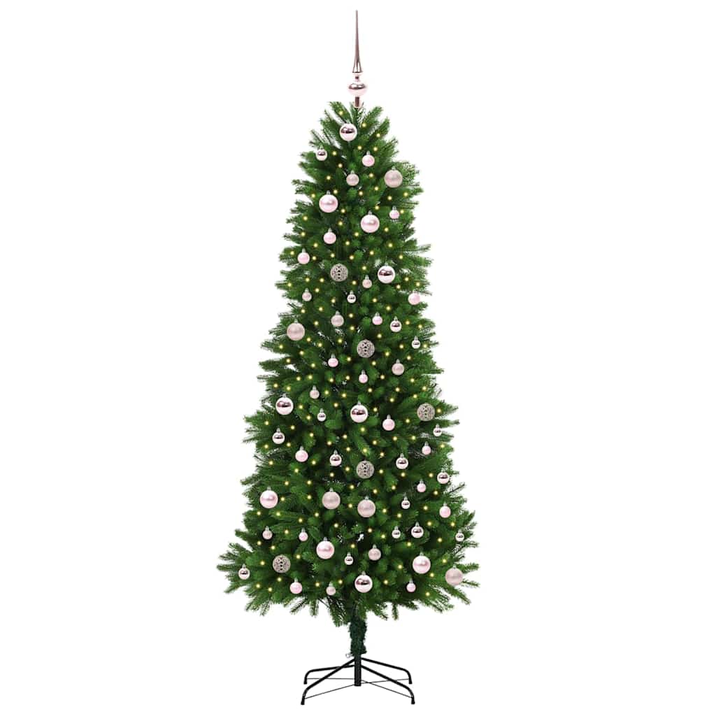 VidaXL Weihnachtsbaum mit 300 LEDs mit Standard grün 240 cm PE