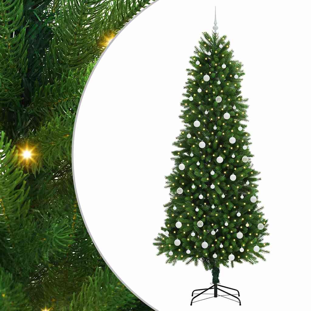 VidaXL Weihnachtsbaum mit 300 LEDs mit Standard grün 240 cm PE