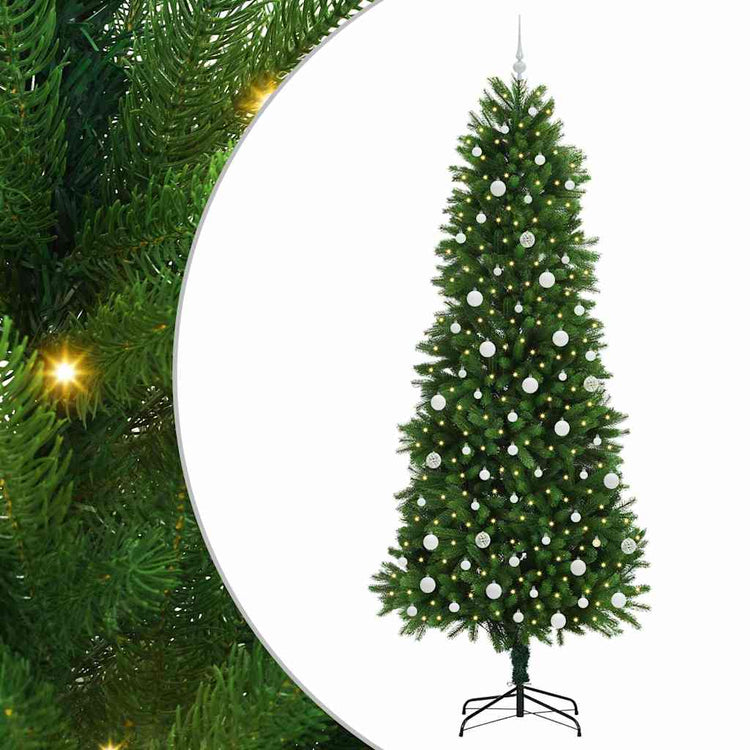 VidaXL Weihnachtsbaum mit 300 LEDs mit Standard grün 240 cm PE