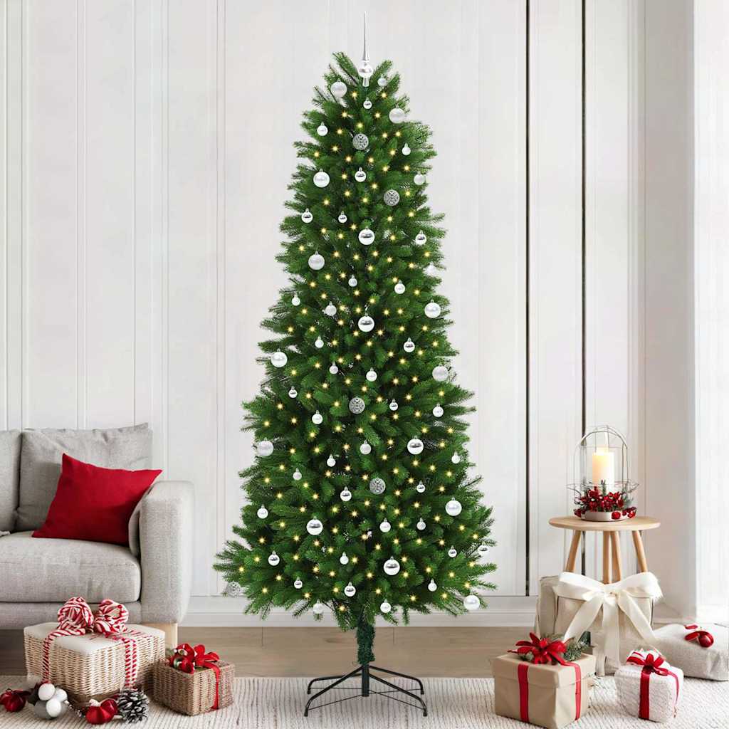 VidaXL Weihnachtsbaum mit 300 LEDs mit Standard grün 240 cm PE