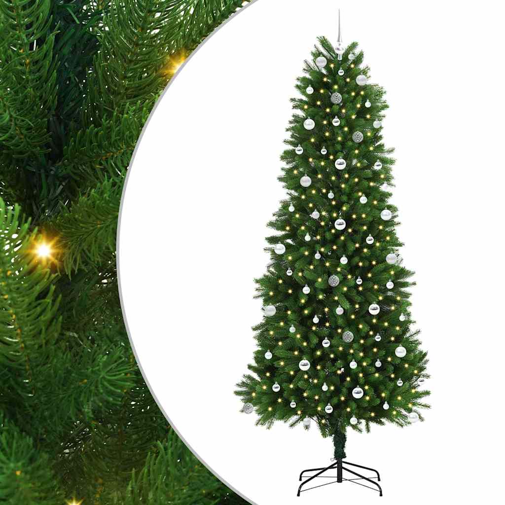 VidaXL Weihnachtsbaum mit 300 LEDs mit Standard grün 240 cm PE