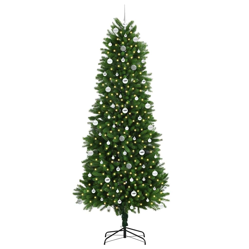 VidaXL Weihnachtsbaum mit 300 LEDs mit Standard grün 240 cm PE
