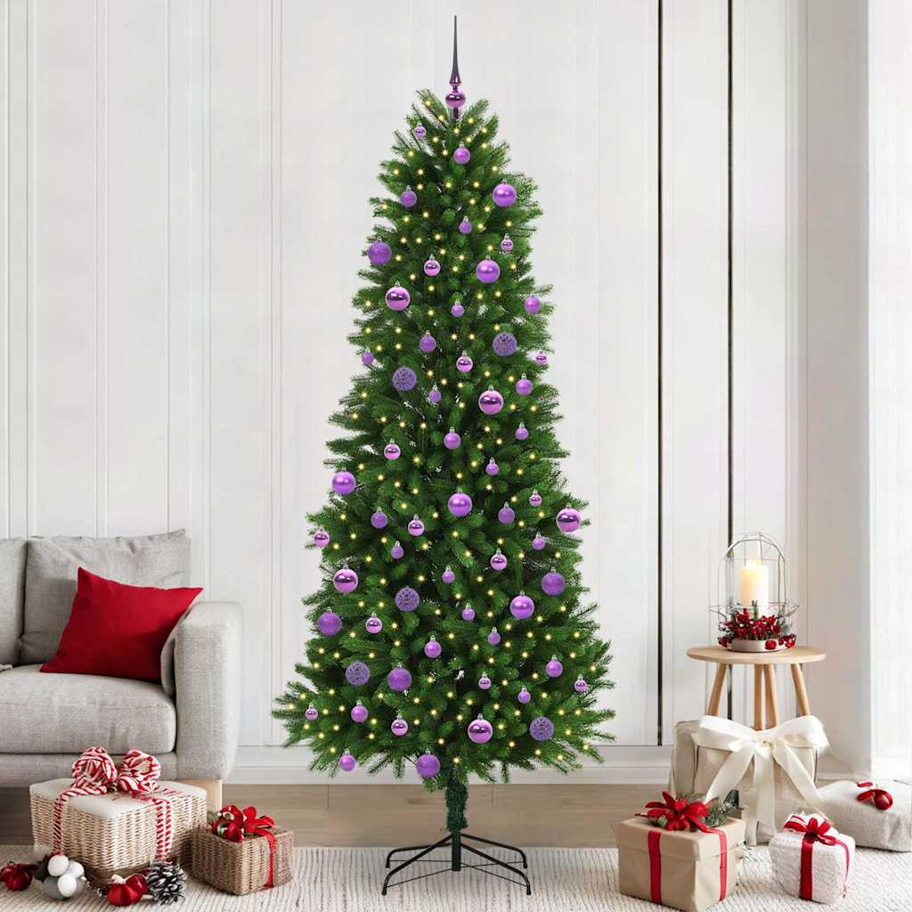 VidaXL Weihnachtsbaum mit 300 LEDs mit Standard grün 240 cm PE