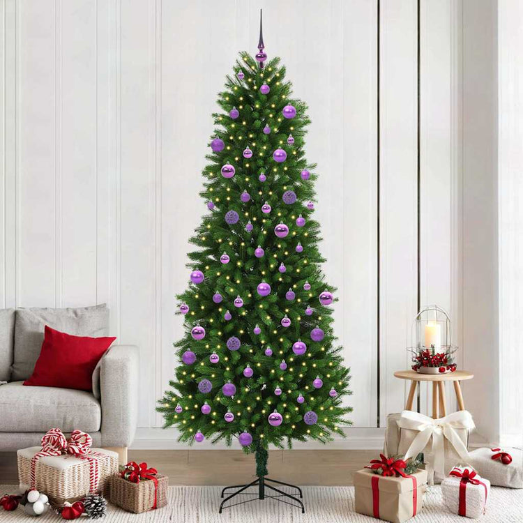 VidaXL Weihnachtsbaum mit 300 LEDs mit Standard grün 240 cm PE