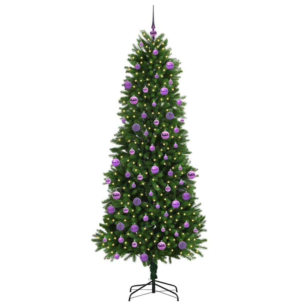 VidaXL Weihnachtsbaum mit 300 LEDs mit Standard grün 240 cm PE