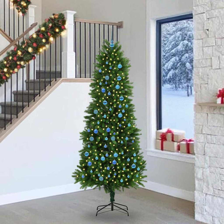 VidaXL Weihnachtsbaum mit 300 LEDs mit Standard grün 240 cm PE