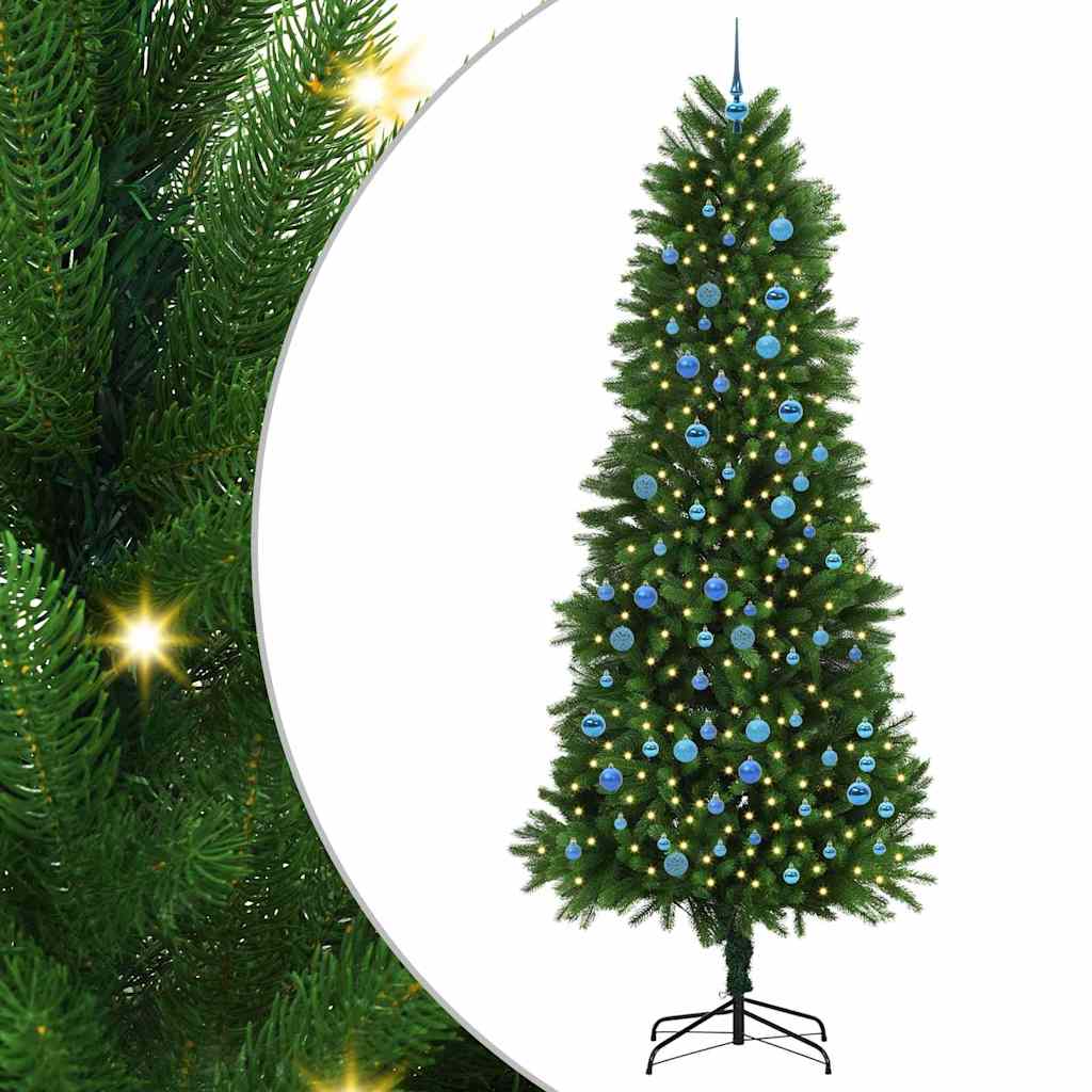 VidaXL Weihnachtsbaum mit 300 LEDs mit Standard grün 240 cm PE