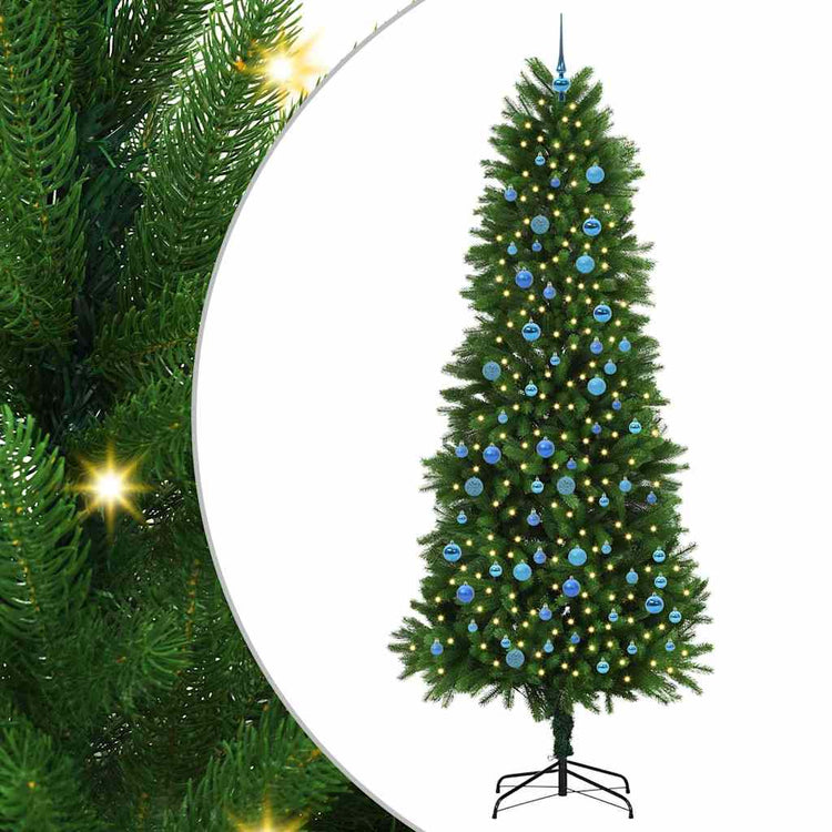 VidaXL Weihnachtsbaum mit 300 LEDs mit Standard grün 240 cm PE