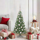VidaXL Weihnachtsbaum mit 150 LEDs mit standardmäßigem grünem 120 cm PVC